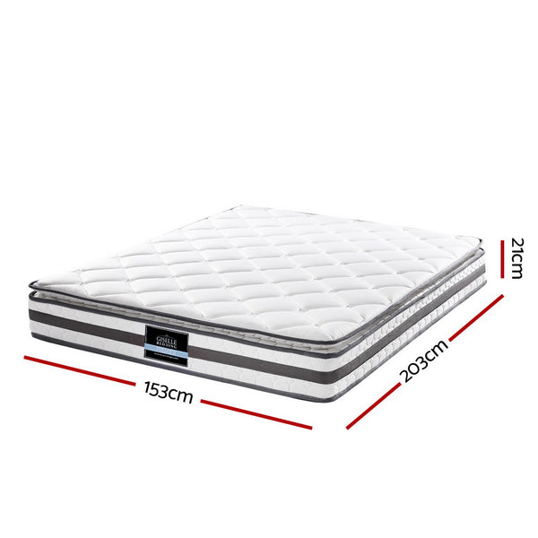 Giselle Bedding 21cm Mattress Pillow Top Queen
