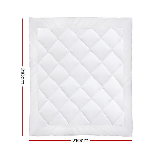 Giselle Bedding 800GSM Microfibre Bamboo Quilt Queen