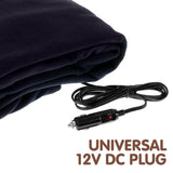 Laura Hill Heated Electric Car Blanket 150x110cm 12v - Blue