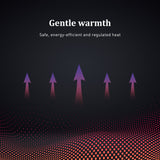 Laura Hill Electronic Fleecy Electric Blanket Heated Fitted Queen Size Bed Safety 9 Levels